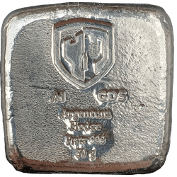Barra de Prata 50 g Guia do Sobrevivente - Argentum Hedge