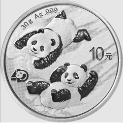 1 ozt Pandas 2011 - 2022 - Coleção - Argentum Hedge