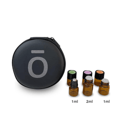 Estojo Redondo dōTERRA Para 8 Mini Frascos Fiji P - Pre... - Aroma Acessórios