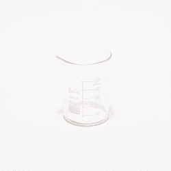 Copo Becker De Vidro - 50ML - CBV50 - Formariz Embalagens