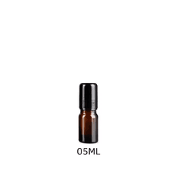 Frasco de Vidro Âmbar 05ml - Tampa Roller - 1... - Formariz Embalagens