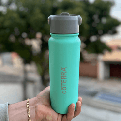 Garrafa Flip Ártico 800ml Verde Tiffany - Aroma Acessórios