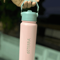 Garrafa Flip Ártico 800ml Rosa - Aroma Acessórios