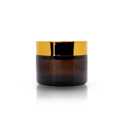 Pote de vidro para creme - 50ml - Aroma Acessórios