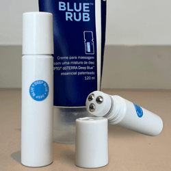 Frasco Plástico Roll-on Para Deep Blue - 10ml - Branco - Aroma Acessórios