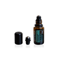 Tampa Roller Para Frasco dōTERRA R18 Kit c/5 - Preta - Aroma Acessórios