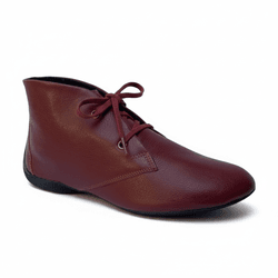 Bota em couro legítimo Marco Aurélio MS66 Vinho - Arredare