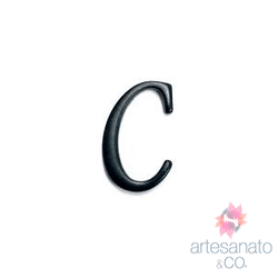 Letra c Para Colagem - E-590 - Artesanato & CO.