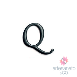 Letra q Para Colagem - E-604 - Artesanato & CO.