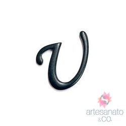 Letra u Para Colagem - E-608 - Artesanato & CO.