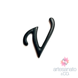 Letra v Para Colagem - E-609 - Artesanato & CO.