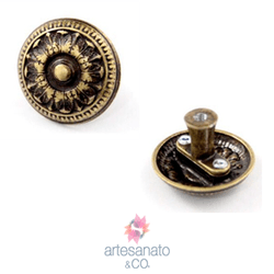 Puxador Redondo - PM-1699 - Artesanato & CO.