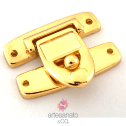 Fecho Par Aplicar Resina - PM-974 - Artesanato & CO.