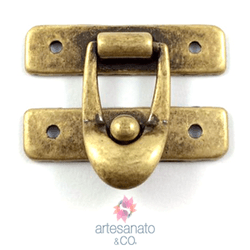 2 unidades Fecho Clássico Ou Baú - PM-976 - Artesanato & CO.