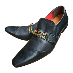 Sapato Masculino Italiano Em Couro Social Executiv... - Art Sapatos ®