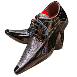 Sapato Masculino Italiano Em Couro Social Executiv... - Art Sapatos ®