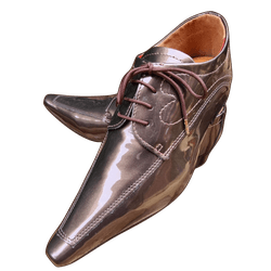 Sapato Masculino Italiano Em Couro Social Executiv... - Art Sapatos ®