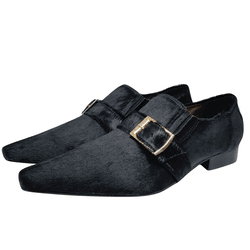 Sapato Masculino Italiano Pelo Exótico Bovino Esco... - Art Sapatos ®