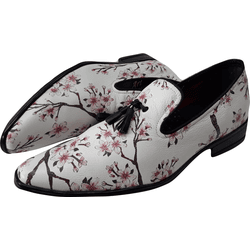 Mocassim Masculino Italiano em Couro Flores do Cer... - Art Sapatos ®