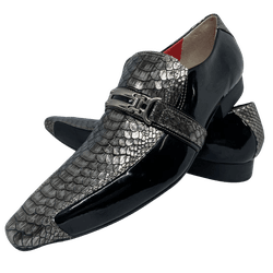 Sapato Masculino Italiano Em Couro Social Executiv... - Art Sapatos ®