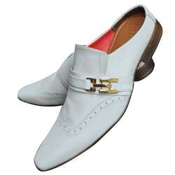 Mule Masculino Em Couro - Babuche - White Cowboy -... - Art Sapatos ®