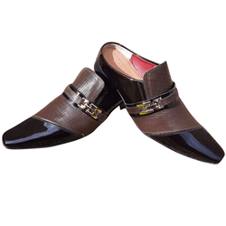 Mule Masculino Em Couro - Babuche - Caramel Knight... - Art Sapatos ®