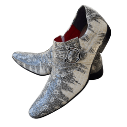 Sapato Masculino Italiano Em Couro Alvaro Ref: 113... - Art Sapatos ®