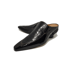 Babuche Masculino Italiano em Couro Social Executi... - Art Sapatos ®