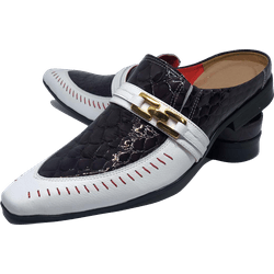 Babuche Masculino Italiano em Couro Social Executi... - Art Sapatos ®