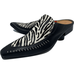 Babuche Masculino Italiano em Couro Social Executi... - Art Sapatos ®