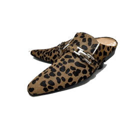 Babuche Masculino Em Couro Social Executivo Marrom... - Art Sapatos ®