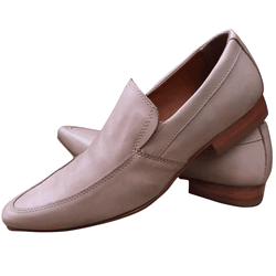 Sapato Masculino Italiano Em Couro Rosé Ellington ... - Art Sapatos ®