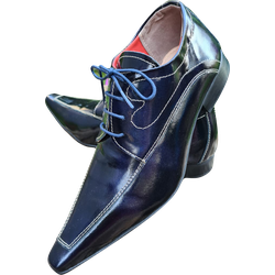 Sapato Masculino Italiano em Couro Social Executiv... - Art Sapatos ®