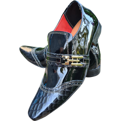 Sapato Masculino Italiano em Couro Social Executiv... - Art Sapatos ®