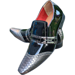 Sapato Masculino Italiano em Couro Social Executiv... - Art Sapatos ®