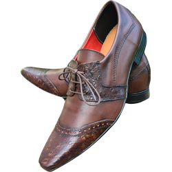 Sapato Masculino Em Couro Social Executivo Marrom ... - Art Sapatos ®