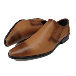 Sapato Masculino Em Couro Social Executivo Marrom ... - Art Sapatos ®