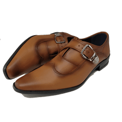 Sapato Masculino Em Couro Social Executivo Marrom ... - Art Sapatos ®