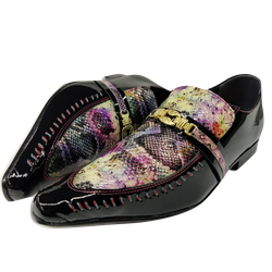 Sapato Masculino Italiano Em Couro Social Executiv... - Art Sapatos ®