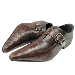 Sapato Masculino Italiano Em Couro Social Executiv... - Art Sapatos ®