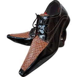 Sapato Masculino Italiano Em Couro Marrom Trice - ... - Art Sapatos ®