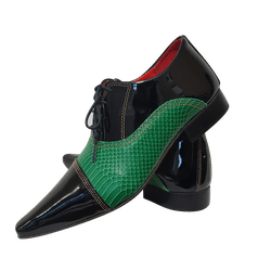 Sapato Masculino Italiano Em Couro Social Executiv... - Art Sapatos ®