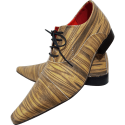 Sapato Masculino Italiano Em Couro Maderado Oxford... - Art Sapatos ®