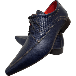 Sapato Masculino Italiano Em Couro Social Executiv... - Art Sapatos ®