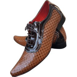 Sapato Masculino Italiano Em Couro Social Executiv... - Art Sapatos ®