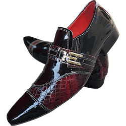 Sapato Masculino Italiano Em Couro Social Executiv... - Art Sapatos ®