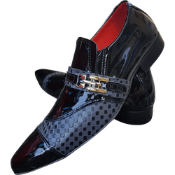 Sapato Masculino Italiano Em Couro Social Executiv... - Art Sapatos ®