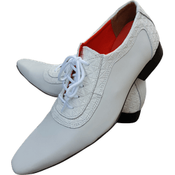 Sapato Masculino Italiano Em Couro Social Executiv... - Art Sapatos ®