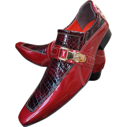 Sapato Masculino Italiano Em Couro Social Executiv... - Art Sapatos ®