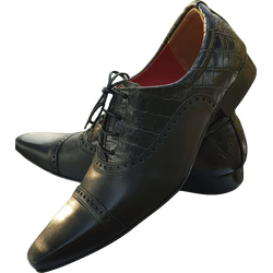 Sapato Masculino Italiano Em Couro Social Executiv... - Art Sapatos ®